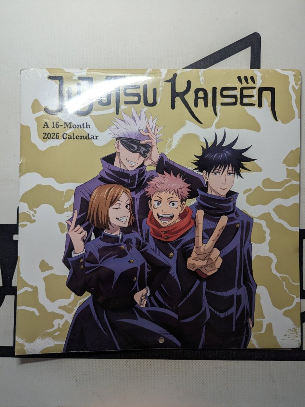 Jujutsu Kaisen - A 16-Month 2026 Calendar - New! CrunchyRoll Satoru Gojo Yuji